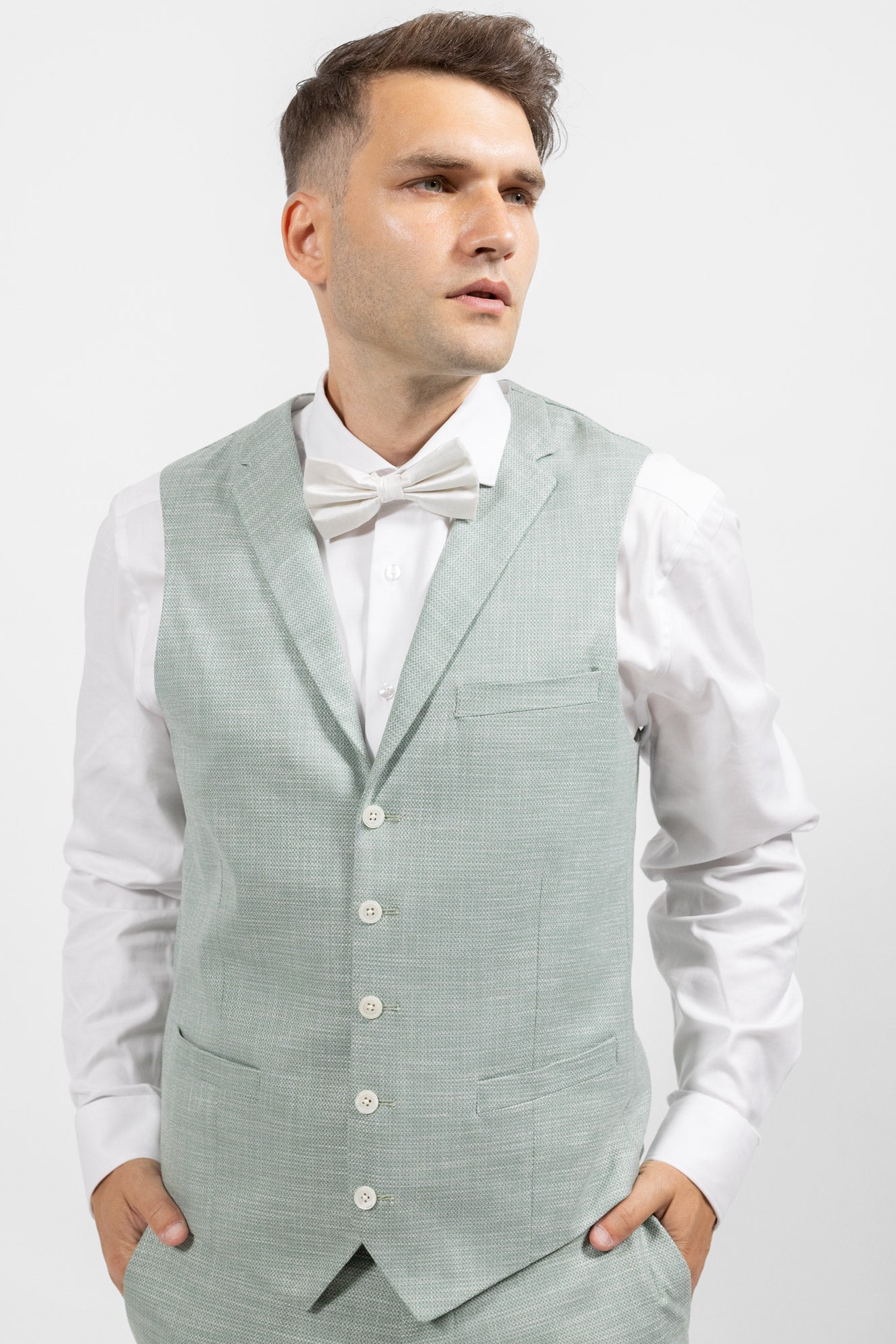 Wedding Green . Vestă