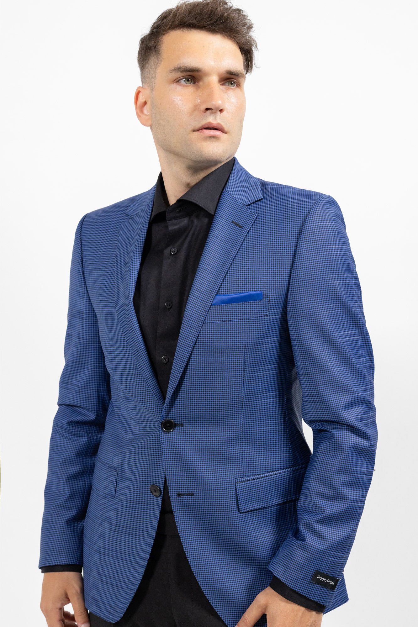 Arno check blue. Sacou