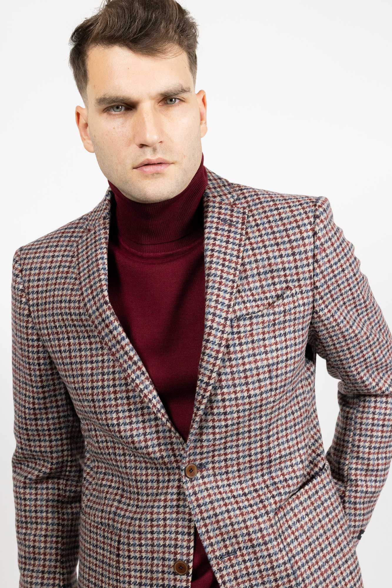 Arno Houndstooth. Sacou