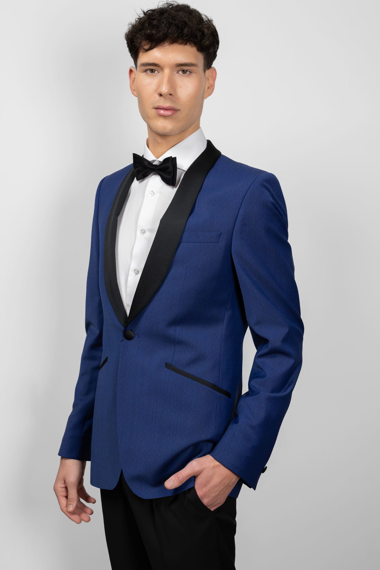 Jason Navy Textura . Sacou