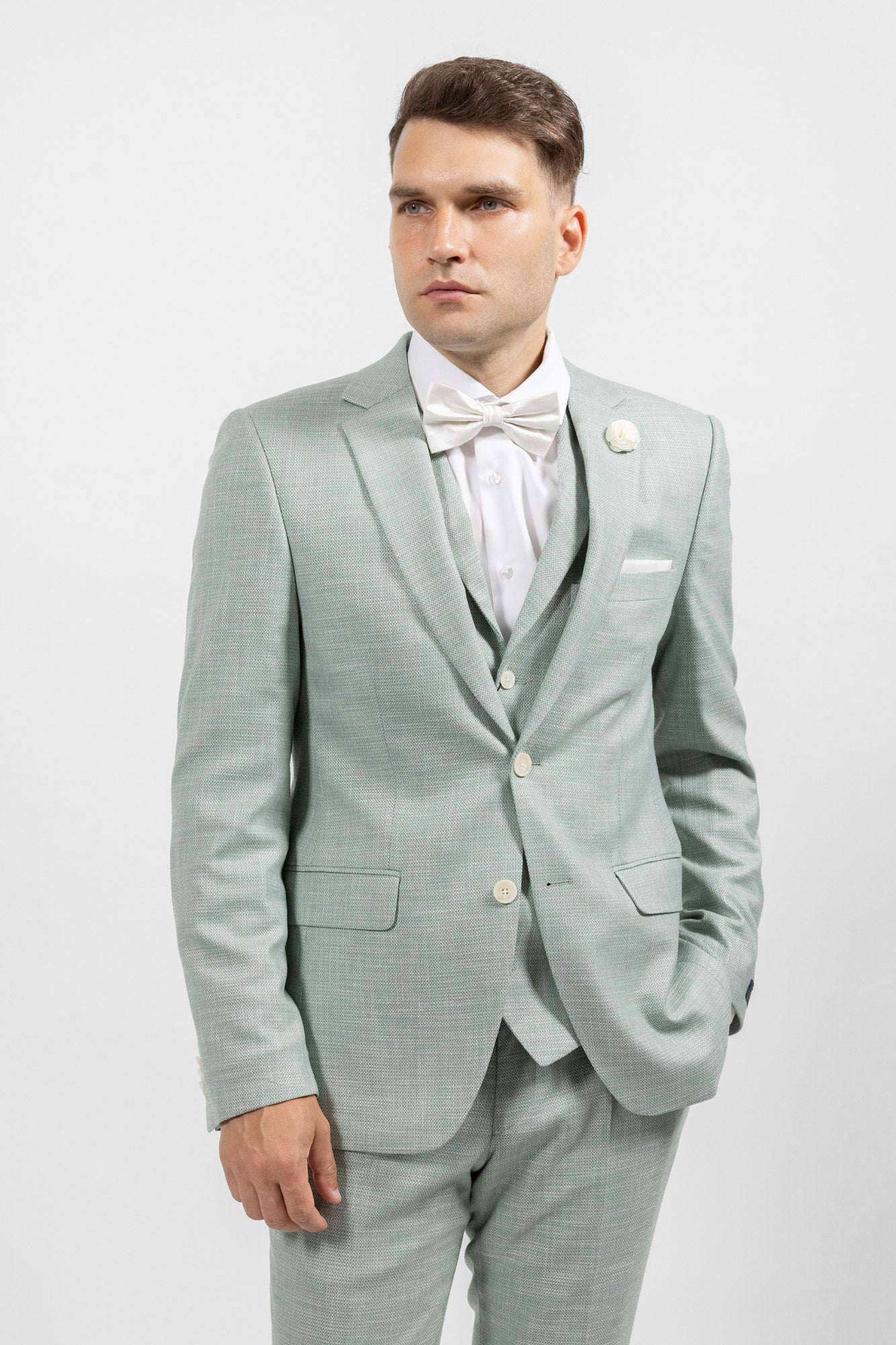 Calabria Wedding Green . Costum