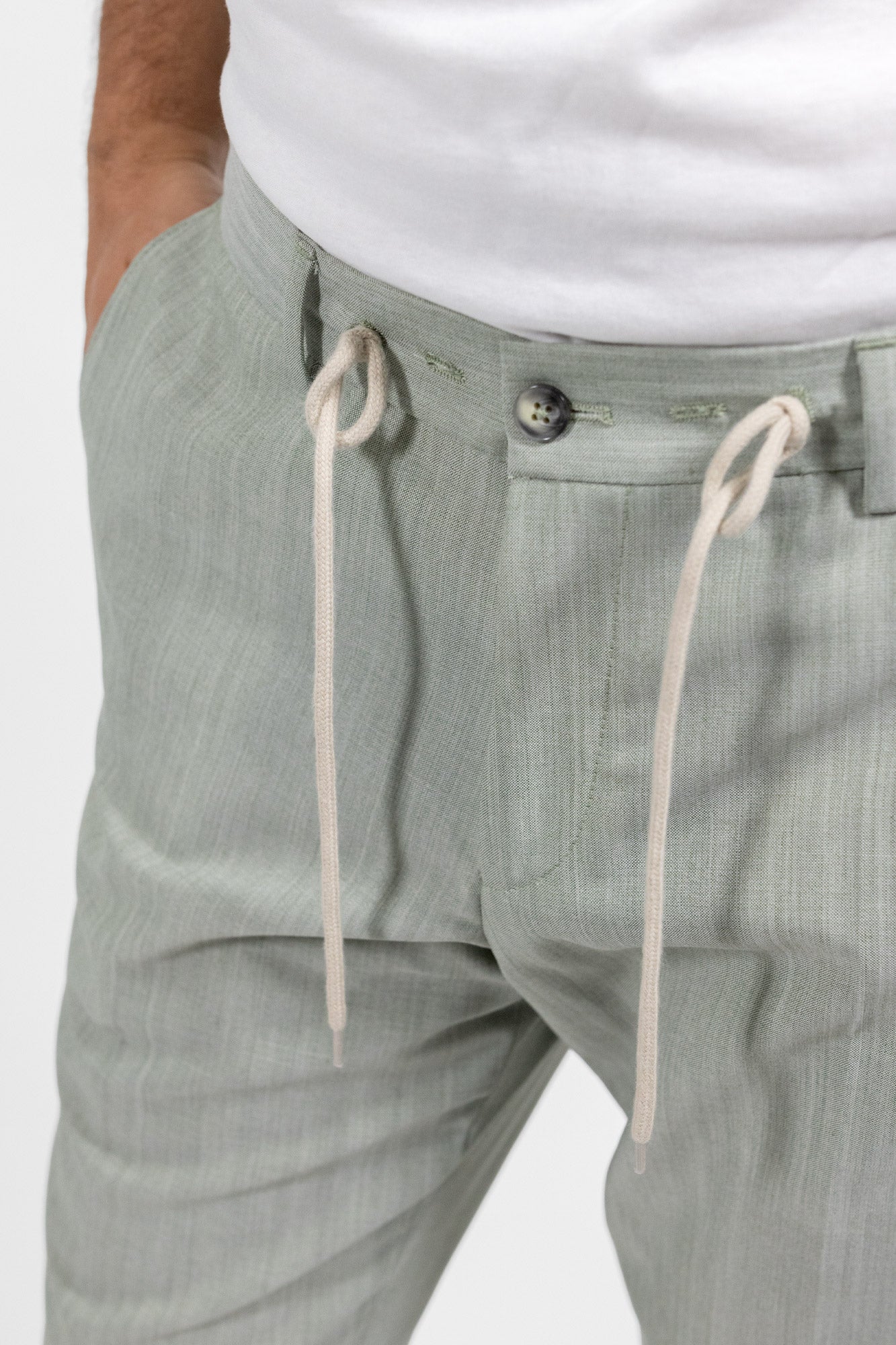 Russel Mint. Pantalon