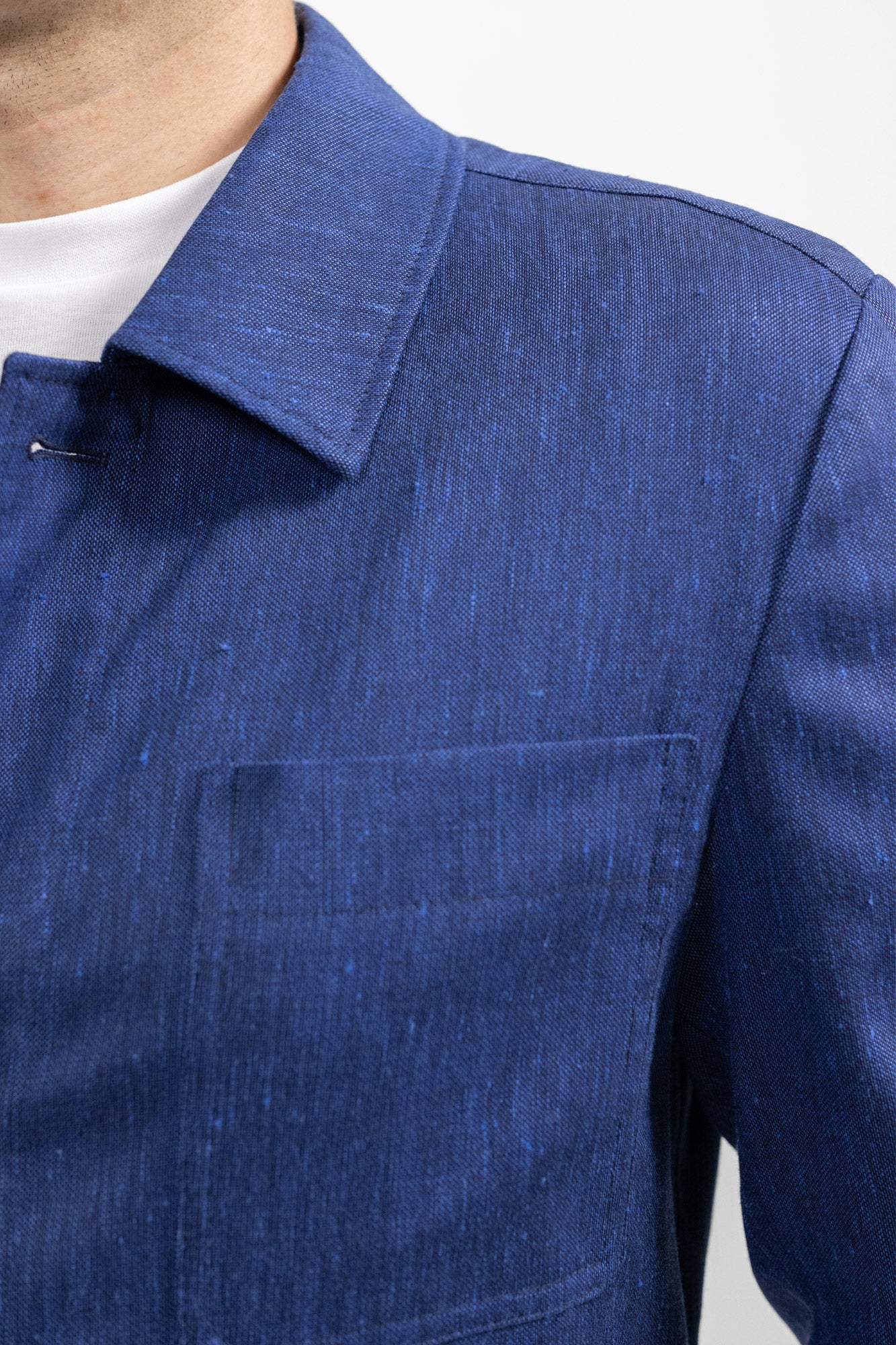 Overshirt blue. Sacou