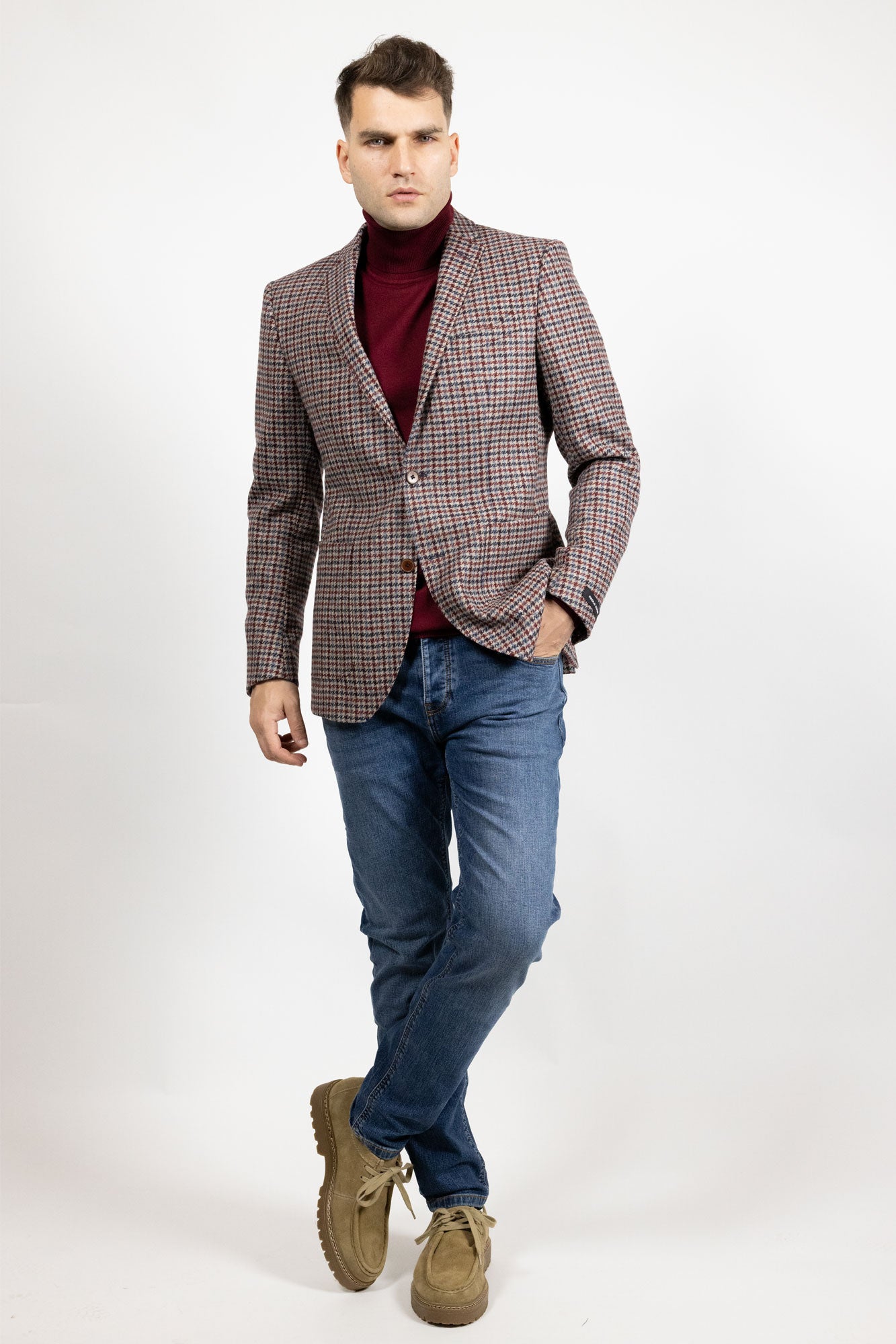 Arno Houndstooth. Sacou