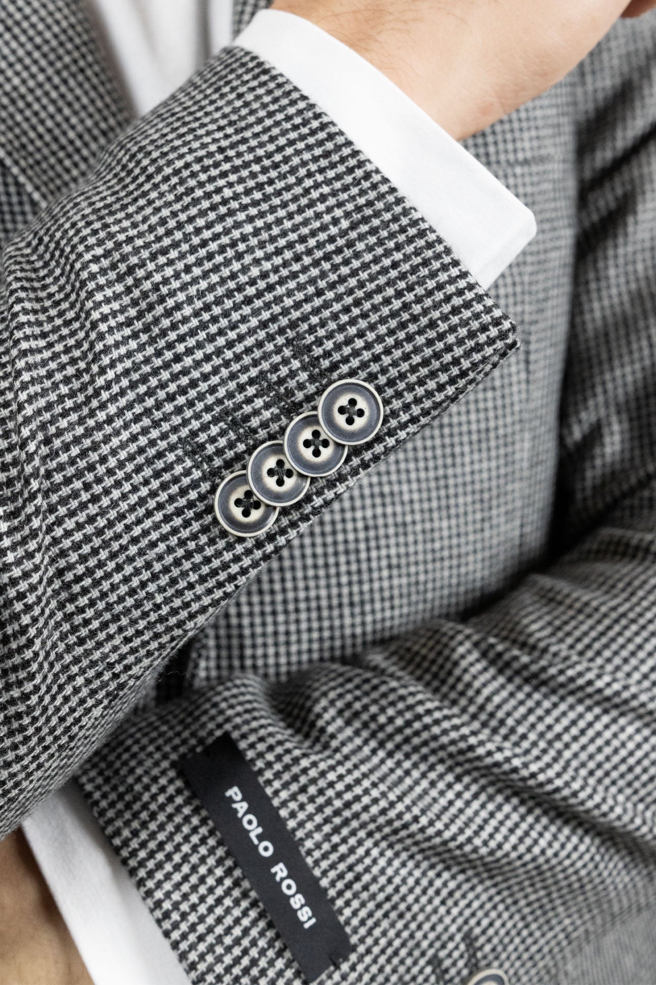 Calabria Pepit Navy . Sacou