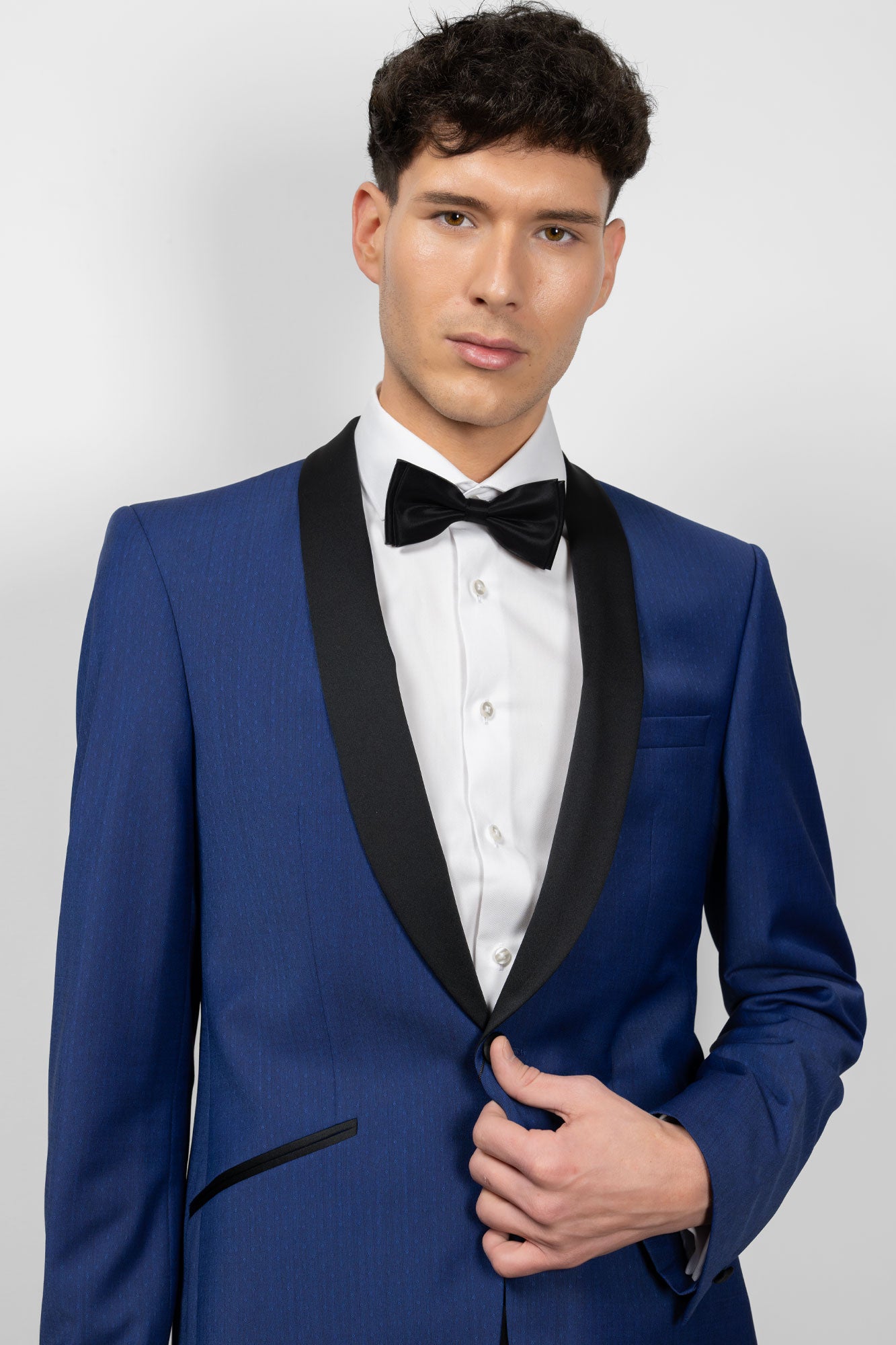 Jason Navy Textura . Sacou